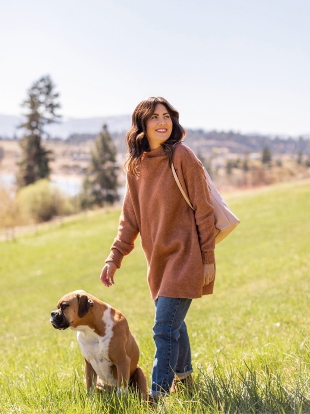 Jillian Harris | Joe Fresh Sammy Tunic Sweater